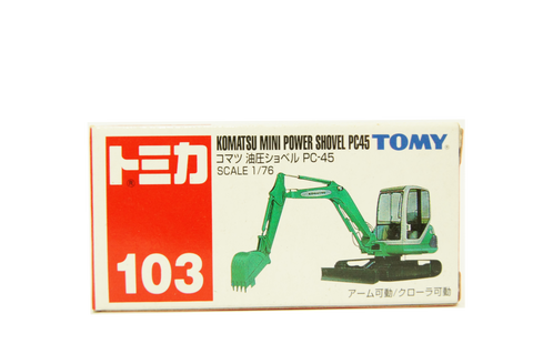 103 - Komatsu Mini Power Shovel PC45