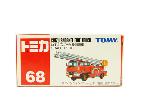 68 - Isuzu Snorkel Fire Truck