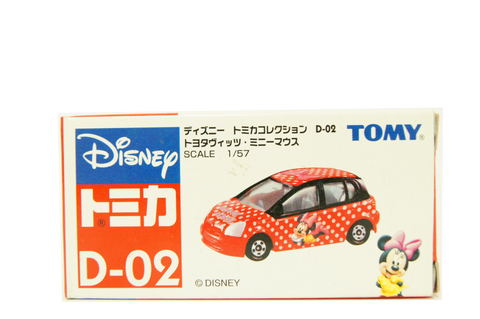 D-02 Toyota Vitz Minnie Mouse Love Version