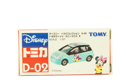 D-02 Toyota Vitz Minnie Mouse Love Version (Blue)