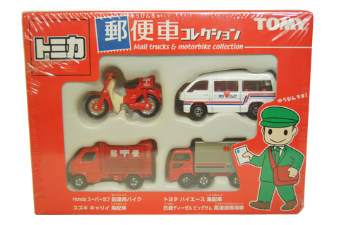 Tomy Mail Trucks & Motorbike Collection Series